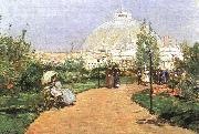 Childe Hassam The Chicago Exhibition, Crystal Palace oil painting picture wholesale